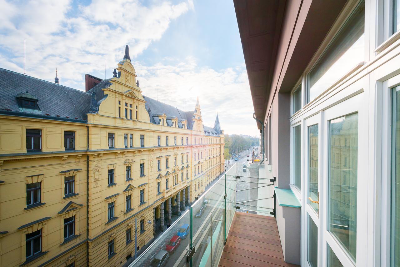 Spalena Apartment Praag Buitenkant foto